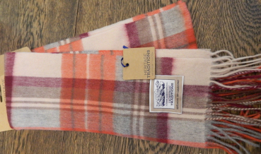 Preview: Woolen Scarf Russet Check